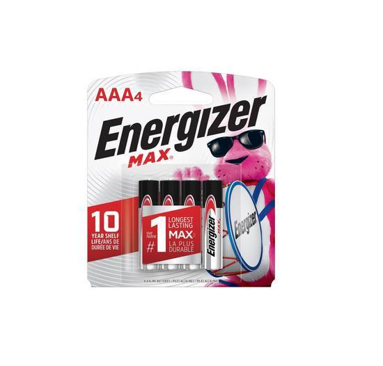 Energizer Max AAA 4PK