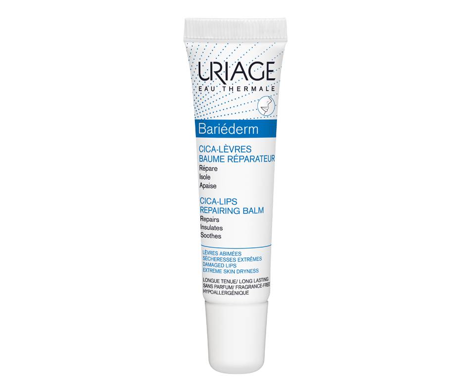 Uriage Bariéderm Cica-Lips Repairing Balm (15 g)