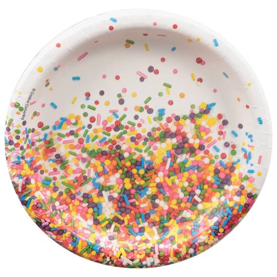 Party Creations Converting Sprinkles Plates (8 ct)