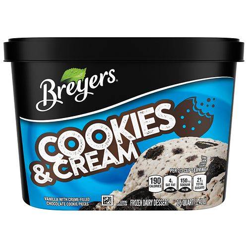 Breyers Blasts Ice Cream Oreo Cookies & Cream - 48.0 oz