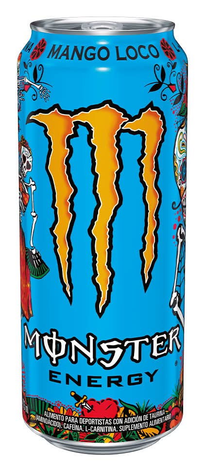 Bebida Energética Monster Mango Loco 473 Ml