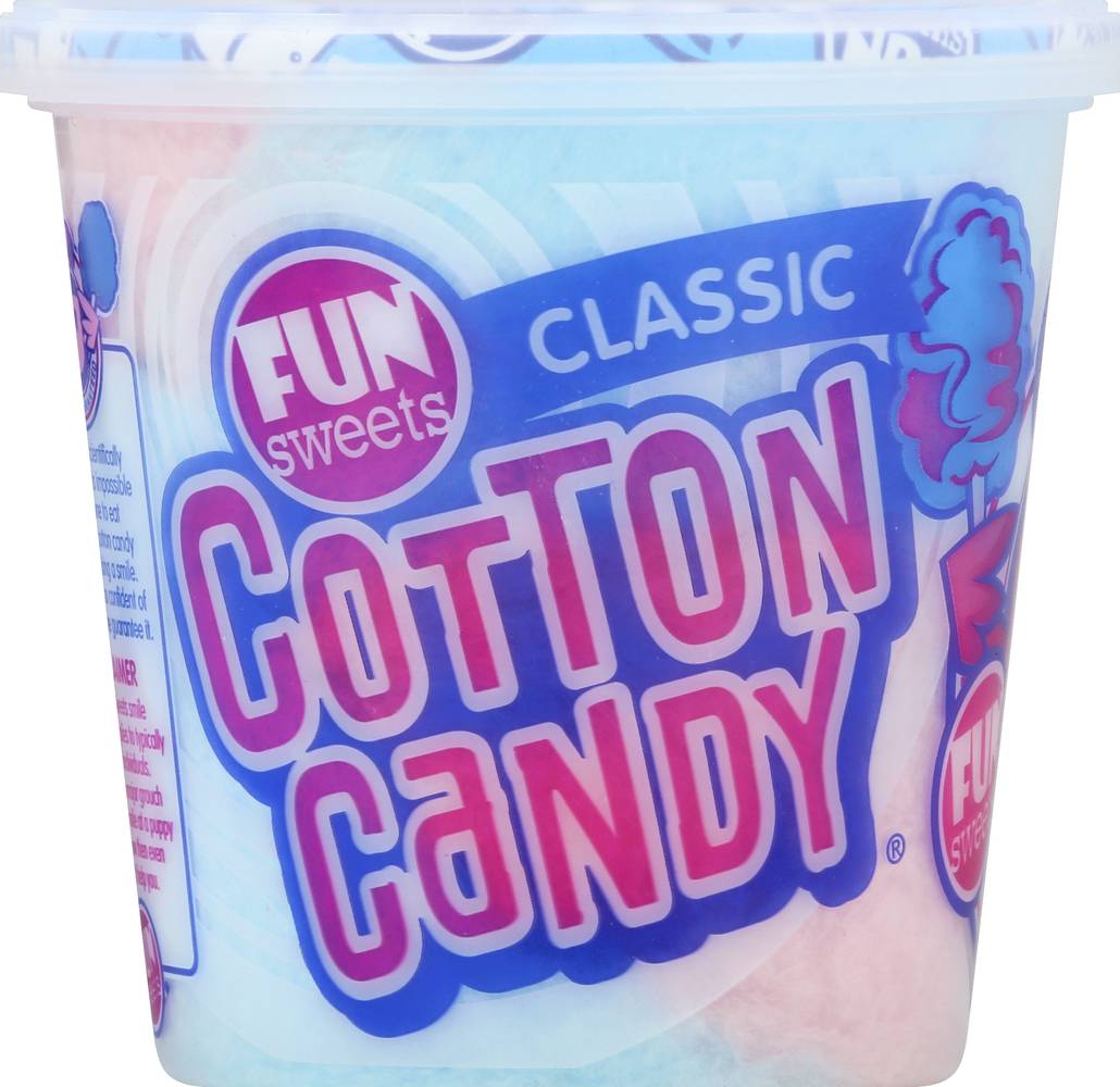 Fun Sweets Classic Cotton Candy (1.5 oz)