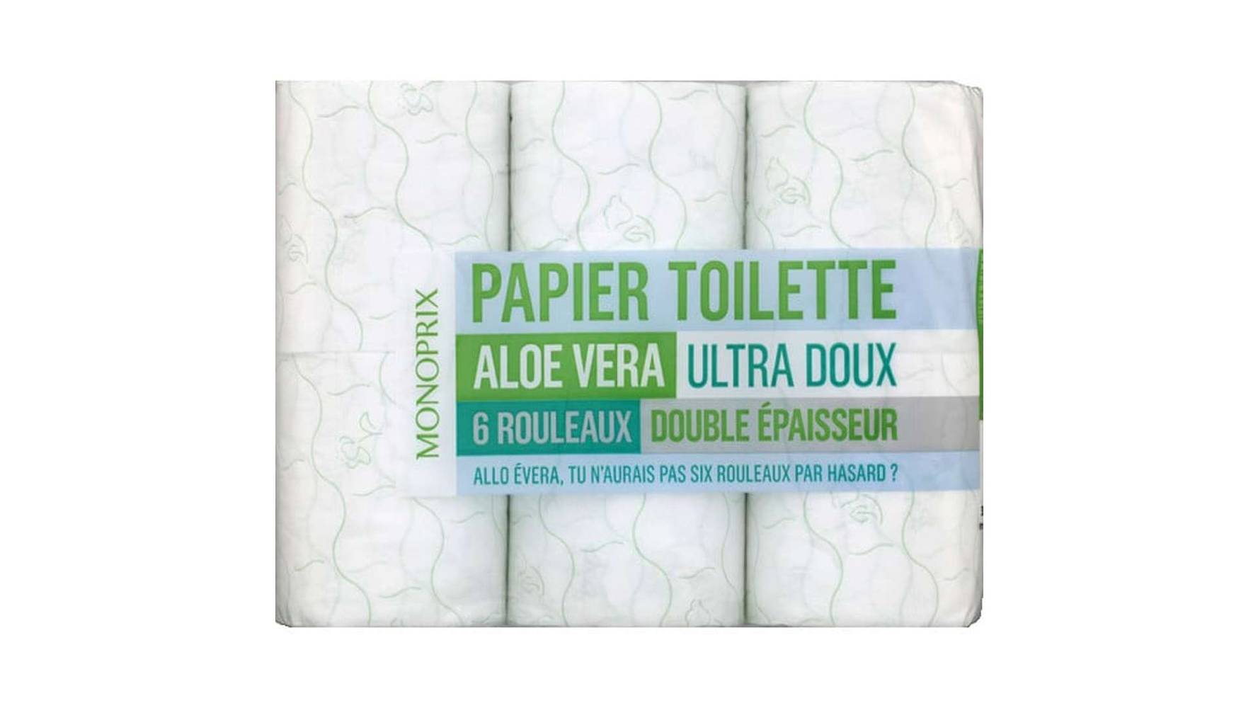 Monoprix - Papier toilette aloe vera double épaisseur (6)