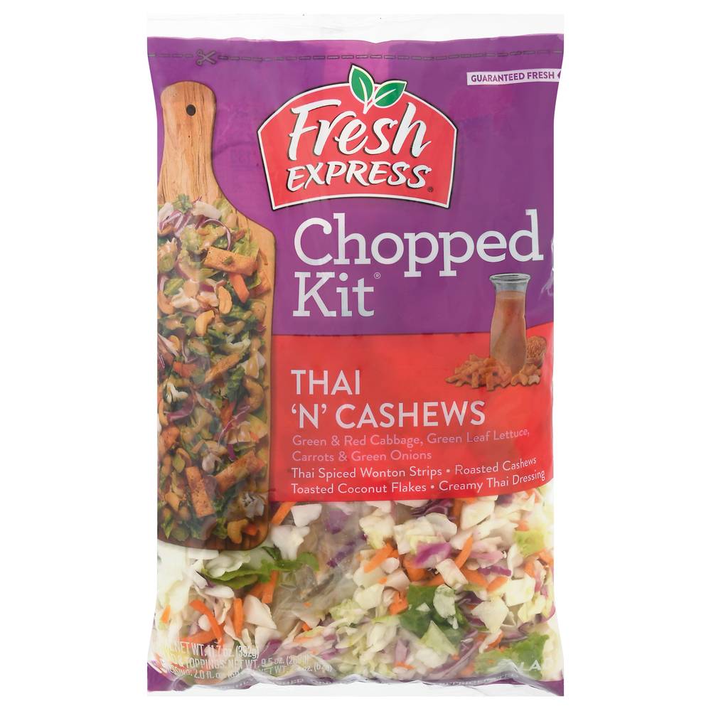 Fresh Express Thai 'N' Cashews Salad Chopped Kit (11.7 oz)