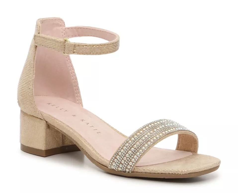 Kelly & Katie Ophelia Sandal - Kids' (Gold Metallic Medium - 2 Youth)