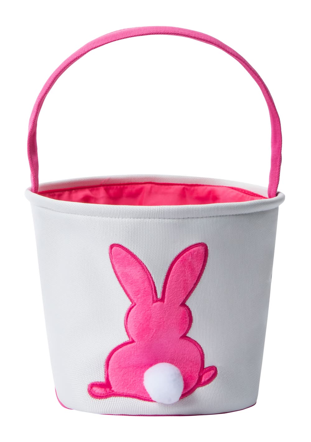 Bunny-Themed Easter Bucket Pink