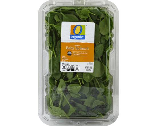 Order O Organics · Organic Baby Spinach (16 oz) food online from Safeway store, Butte on bringmethat.com