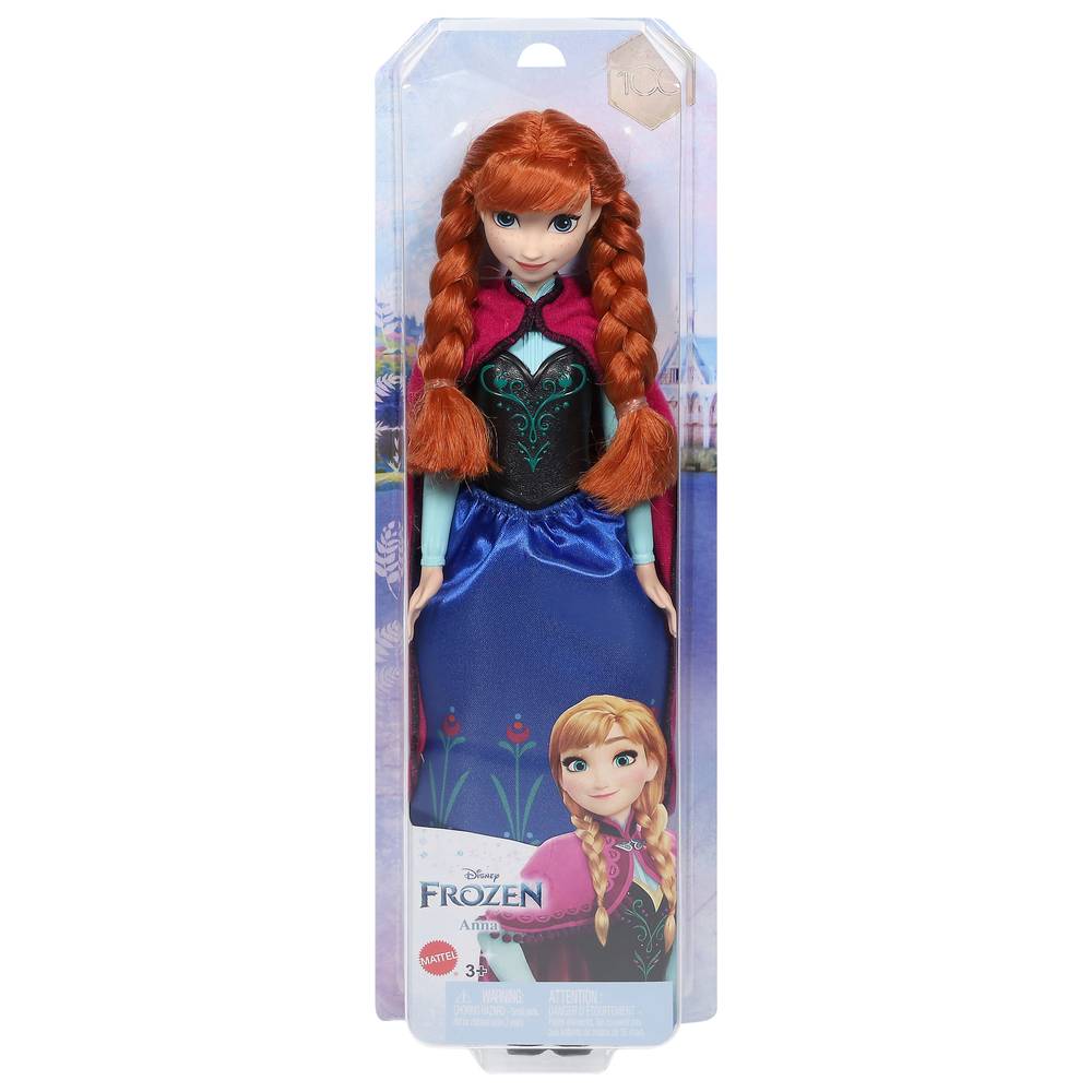 Mattel Disney Frozen Anna Fashion Doll Ages 3+