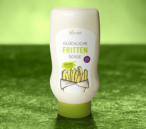 Glückliche Fritten Sosse