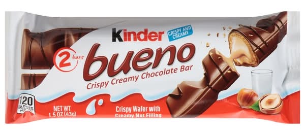 Kinder Bueno , Crispy Creamy Chocolate Bar
