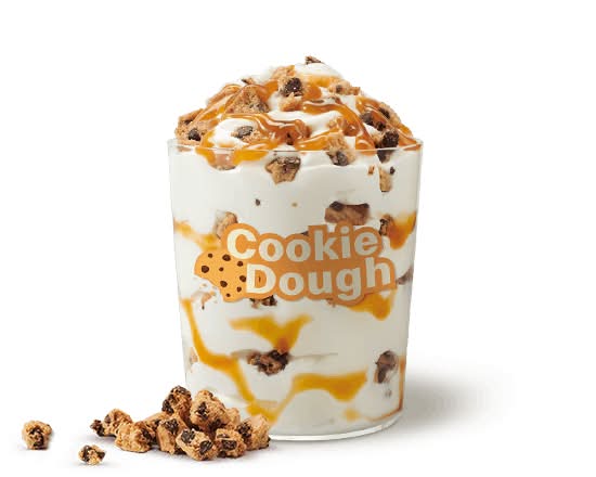 McFlurry® Cookie Dough con Caramelo