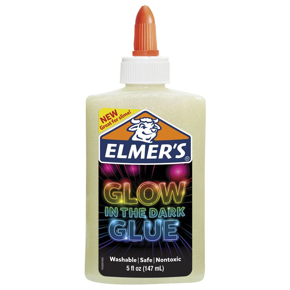 Elmer's pegamento cristalino glow and dark color natural (147 ml)