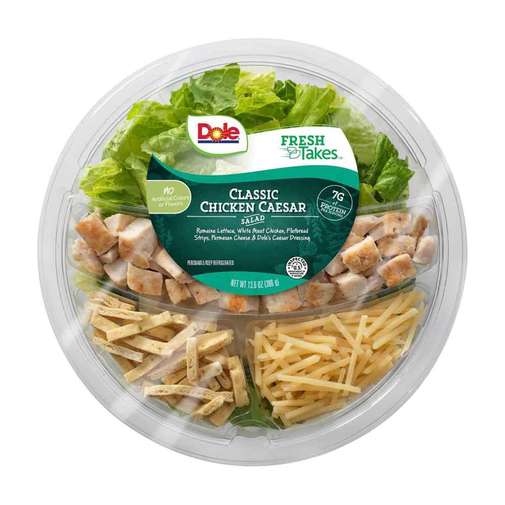 Dole Fresh Takes Classic Chicken Caesar Salad 13.6 Oz