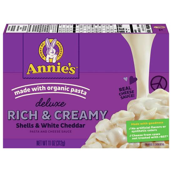Annie's Deluxe White Cheddar Mac and Cheese (11 oz)