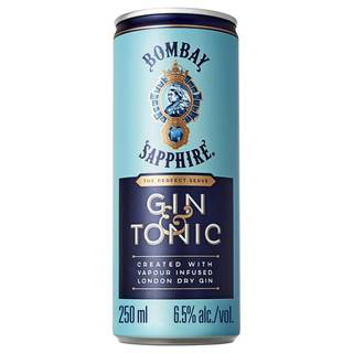 Bombay Sapphire Gin & Tonic 250Ml