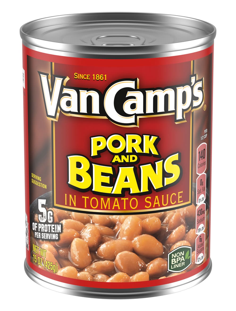 Van Camp's Canned Pork and Beans (15 oz)