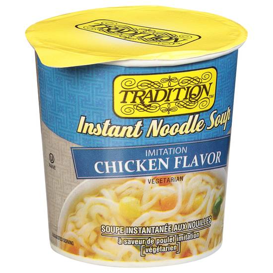 Tradition Imitation Chicken Flavor Instant Noodle Soup
