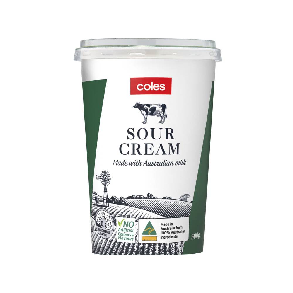 Coles Sour Cream