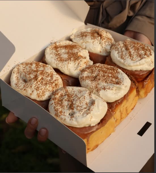 Cynamonka z kremem śmietankowym