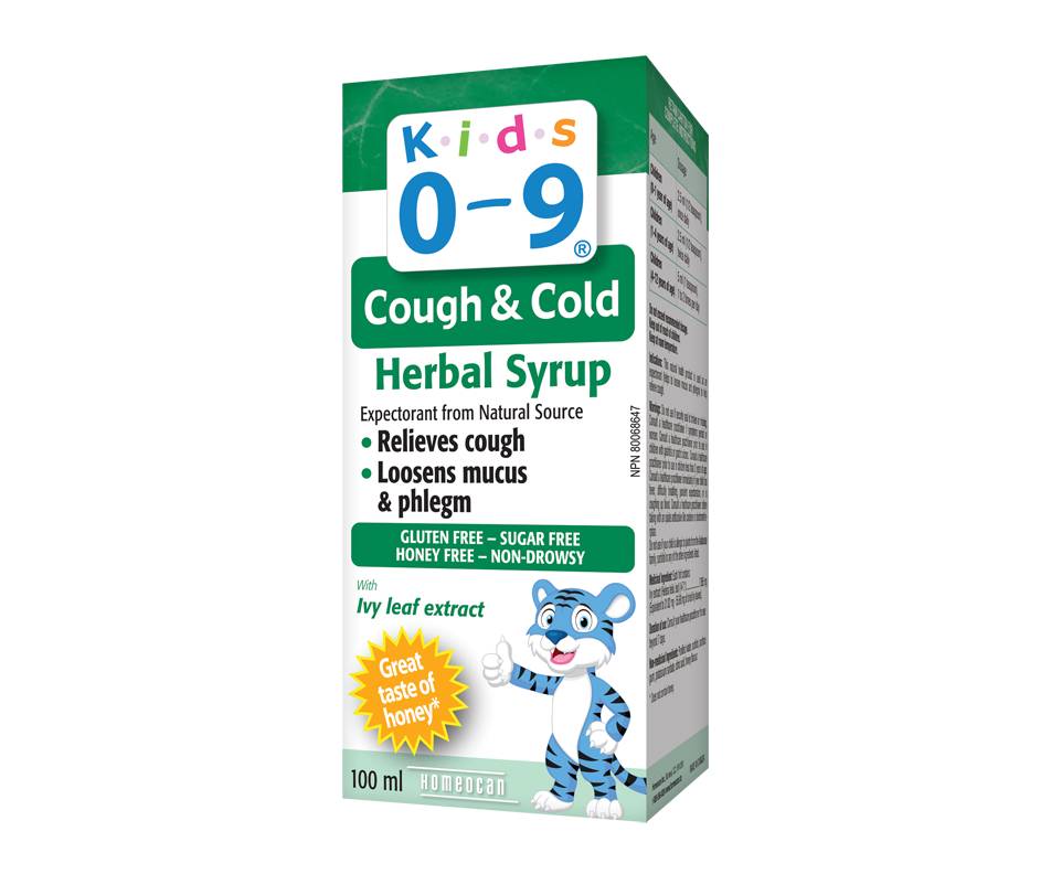 Homeocan Cough & Cold Herbal Syrup (100 g)