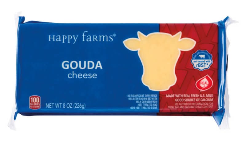 Happy Farms Gouda Cheese Block (8 oz)