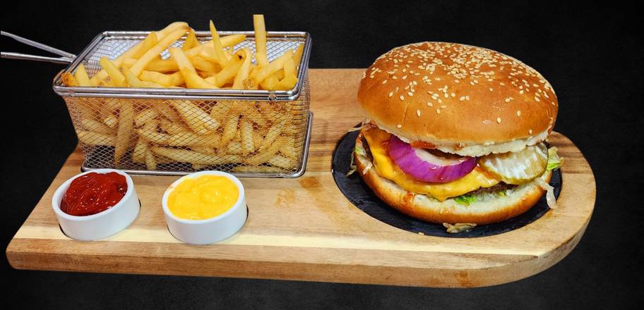 Signature Cheeseburger Combo