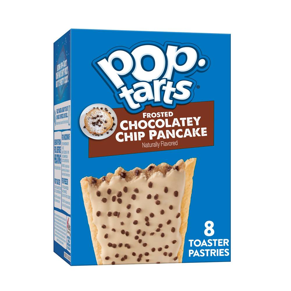 Pop-Tarts Frosted Toaster Pastries, Chocolatey Chip Pancake (13.5 oz, 8 ct)