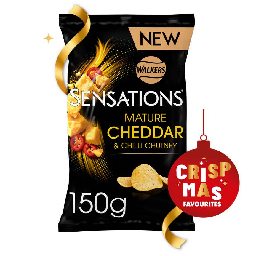 Walkers Chilli & Cheese, Sensations Mature Crisps (150g)