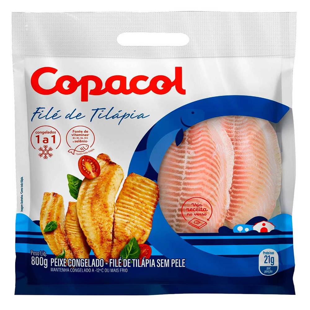 Copacol · Filé de tilápia congelado (800 g)