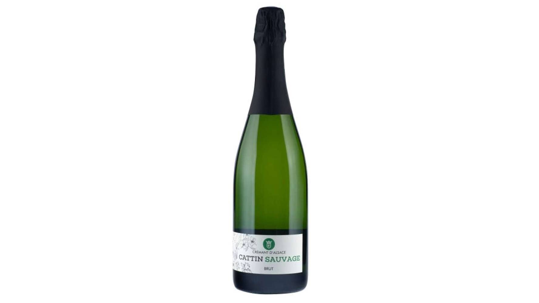 Crémant d'Alsace - Cattin sauvage brut domestique (750 ml)