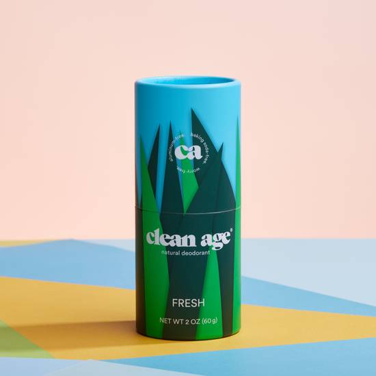 Clean Age Natural Deodorant - Fresh, 2 oz