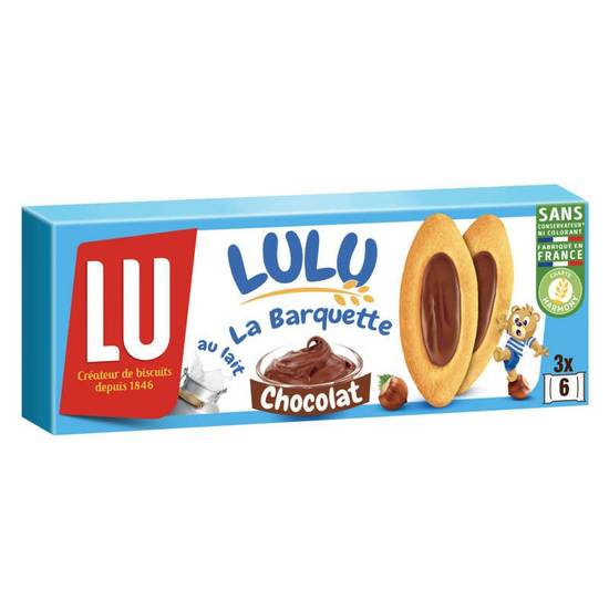Barquette Chocolat 120g LU