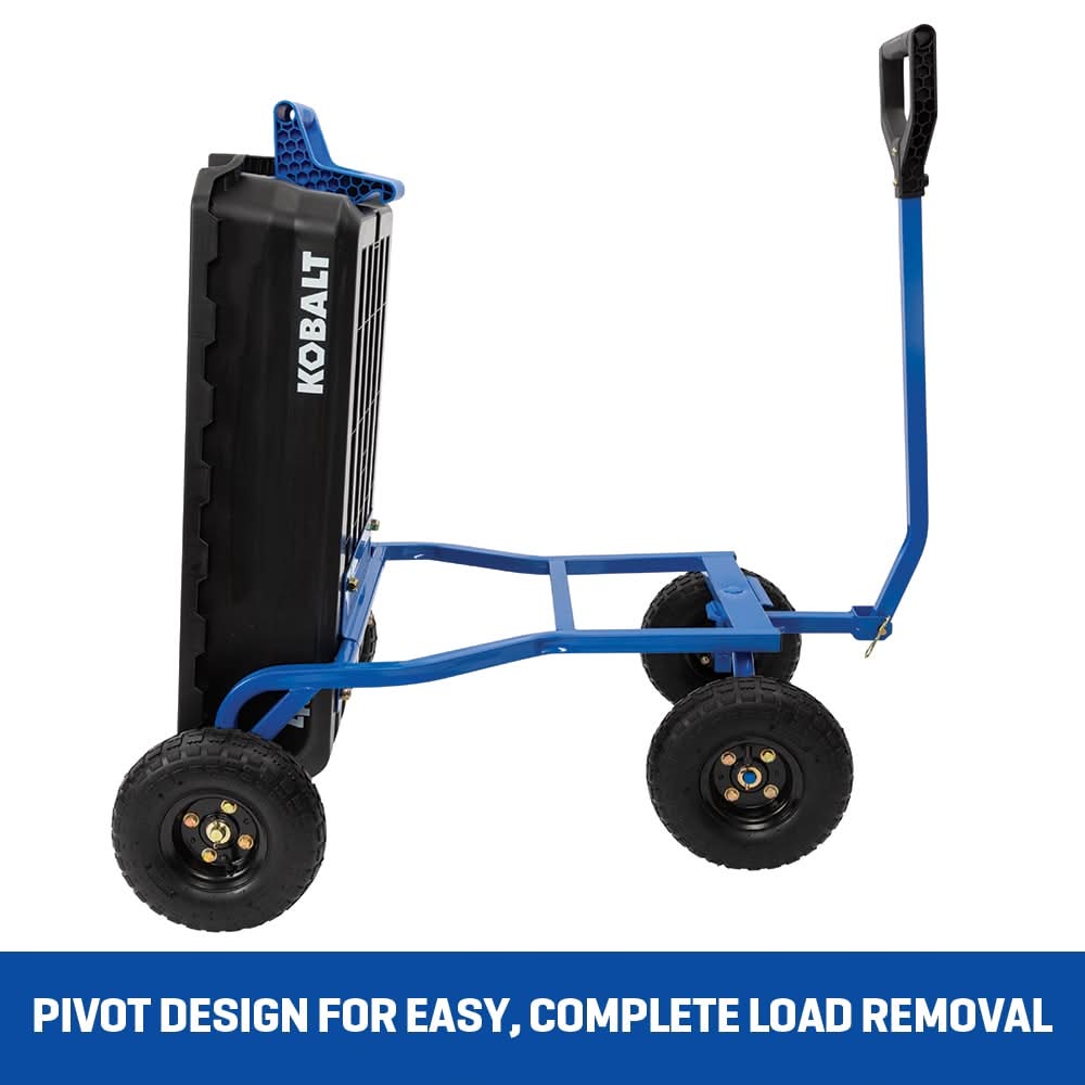 Kobalt Poly Yard Cart - Thumbnail 5