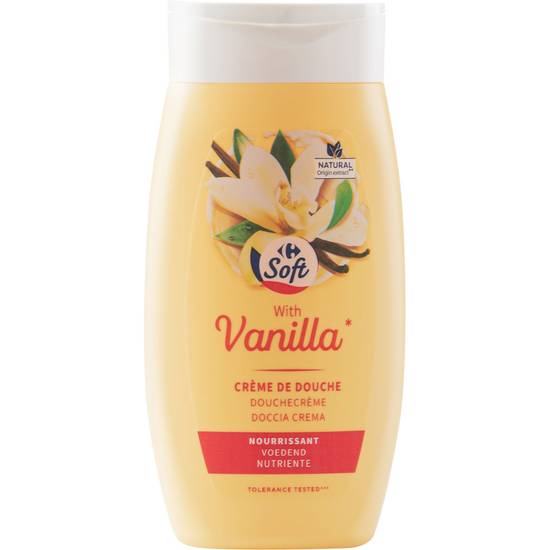 Carrefour Crème de Douche Lait de Vanille 250 ml