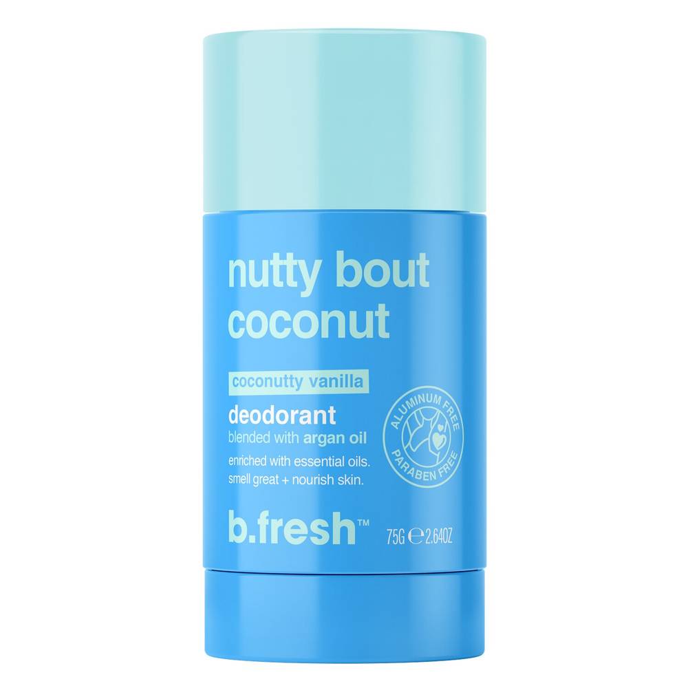 B.Fresh Deodorant Stick, Coconutty Vanilla, 2.64 Oz