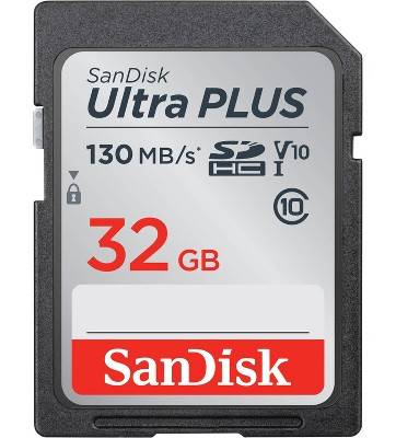 SanDisk Ultra Plus Sd Memory Card 32 Gb