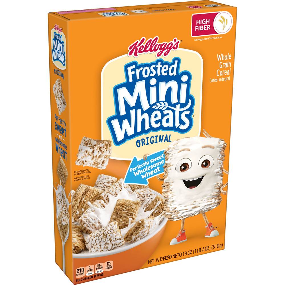 Frosted Mini-Wheats Breakfast Cereal, 18 oz