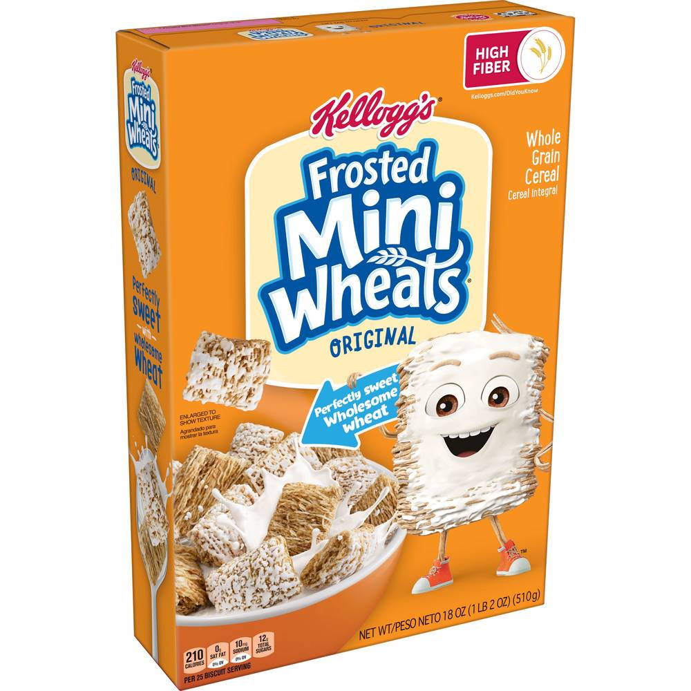 Frosted Mini-Wheats Breakfast Cereal, 18 Oz