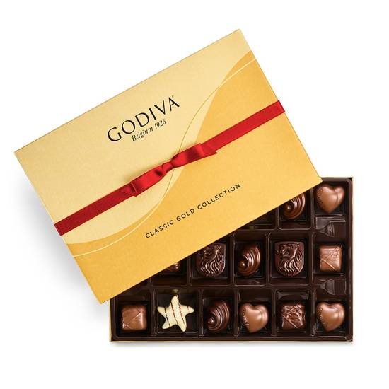Order Godiva Classic Gold Gift Box with Red Snap Bow, 18pc food online from Cvs store, LODI on bringmethat.com