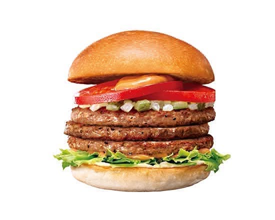 【単品】トリプル絶品ビーフバーガーTriple ZEPPIN（Supreme）Beef Burger