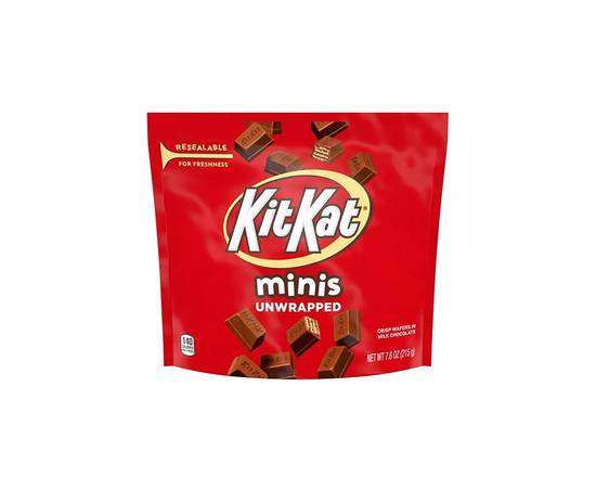 Order Kit Kat Minis Pouch 7.6oz food online from Chevron Extramile store, Antioch on bringmethat.com