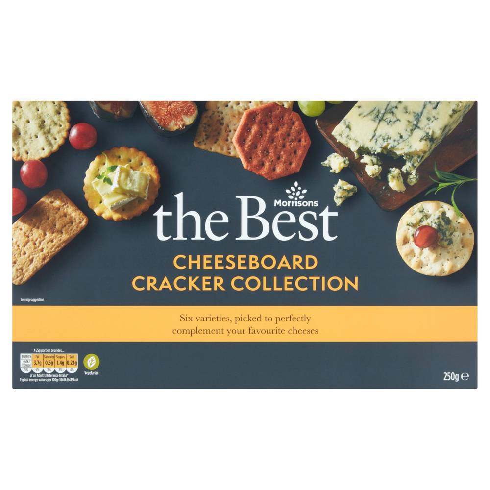 Morrisons The Best Cheeseboard Cracker Collection (250g)