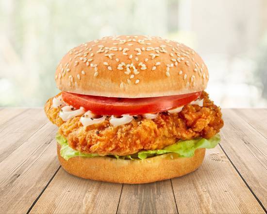 【單點】卡啦雞腿堡｜Spicy Chicken Thigh Burger