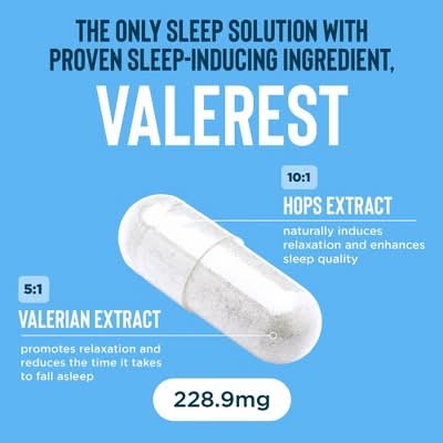 Relaxium Drug Free Sleep Support Supplements (30 ct)