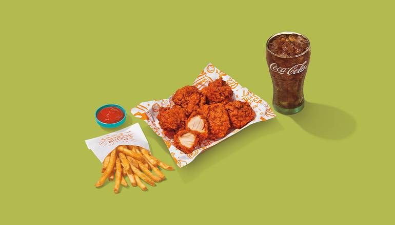 6 Classic Boneless Wings Combo