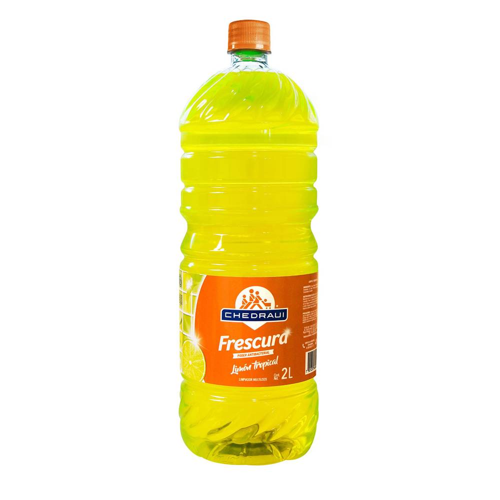 Chedraui · Limpiador frescura, limón tropical (2 L)