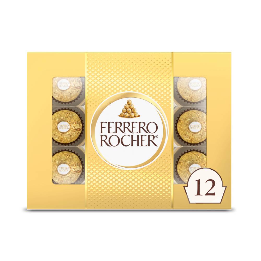 Ferrero Rocher Fine Hazelnut Chocolates (5.3 oz)