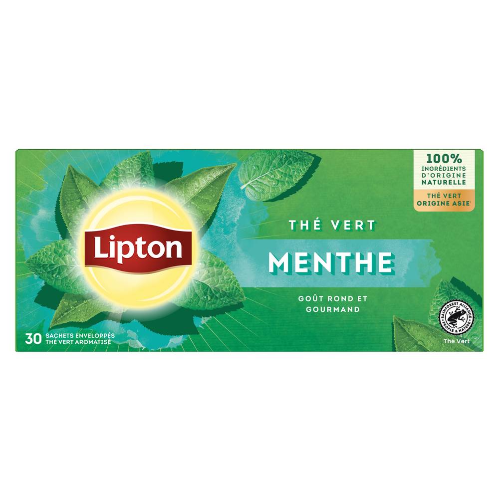 Lipton - Thé vert (48 g) (menthe)