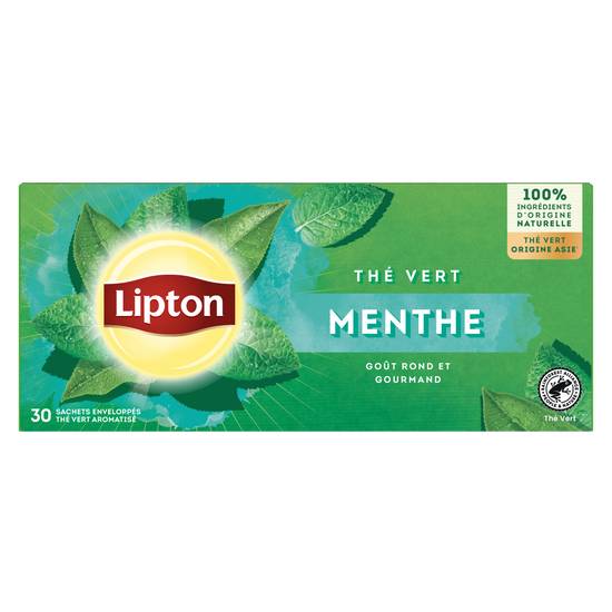 Lipton - Thé vert (menthe)