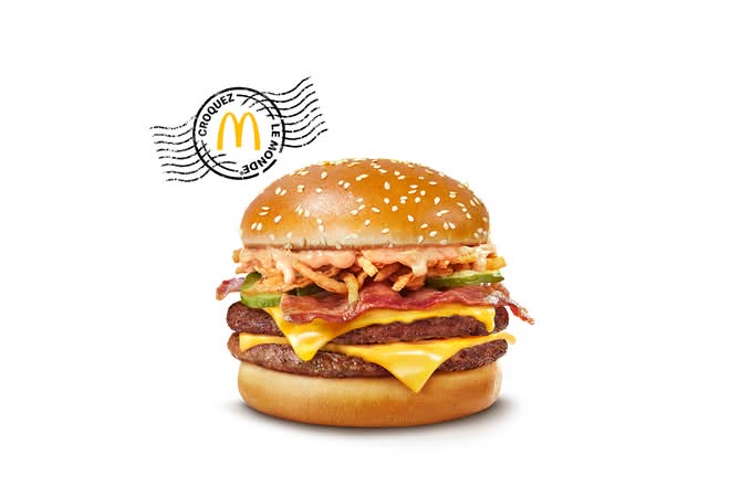 DOUBLE MAPLE BBQ QUARTER POUNDER®
